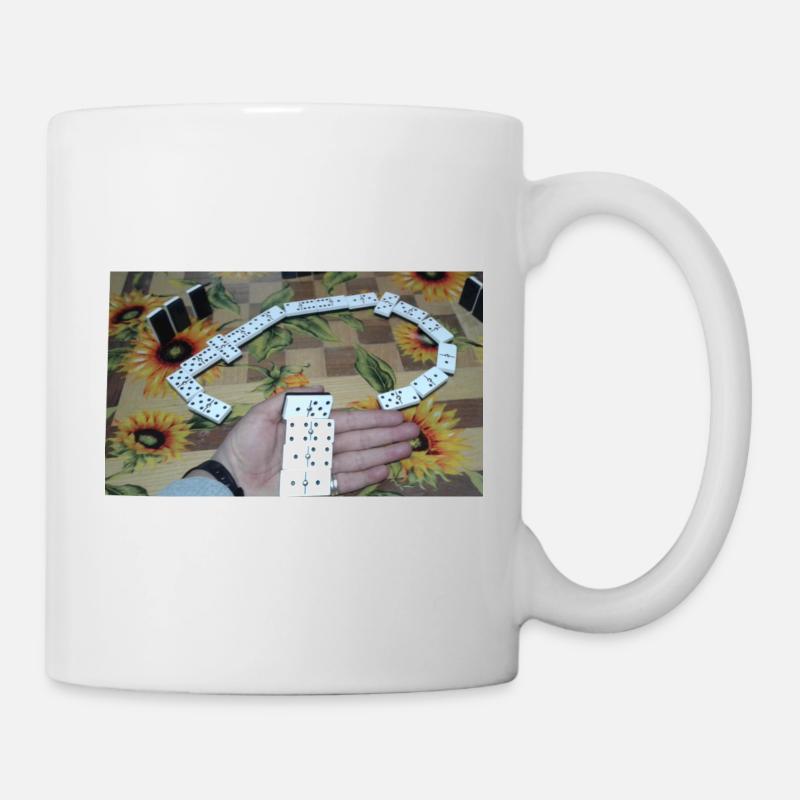 Domino - Mug blanc - blanc
