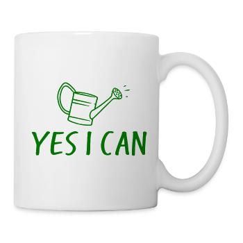 Garten - Tasse - Weiß - Rechts
