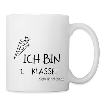 Schulkind 2022 - Tasse - Weiß - Rechts