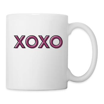 xoxo - Mug blanc - blanc - Droite