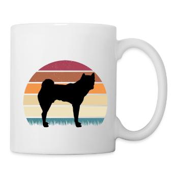 Akita Vintage Premium Dog Owner Gift - Mug - white - Right
