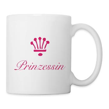 Prinzessin - Tasse - Weiß - Rechts