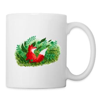 Fuchs - Tasse - Weiß - Rechts