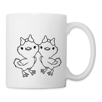 Girlfriends 2 Chicks Team - Mug - white - Right