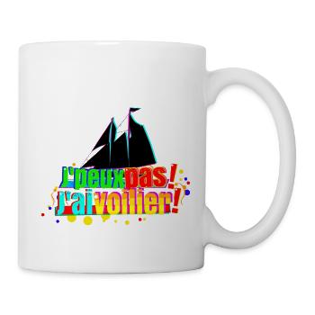J'peux pas j'ai voilier - Mug blanc - blanc - Droite