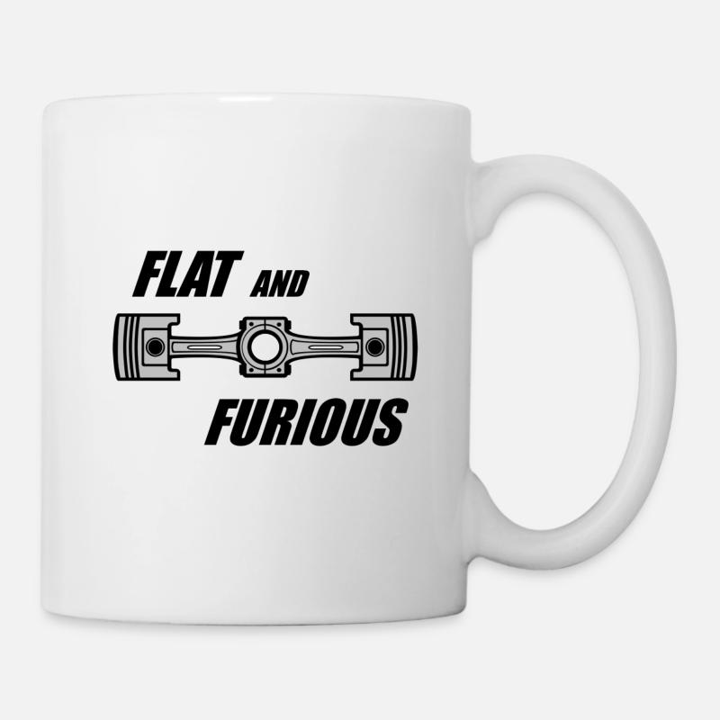 Flat and Furious - Mug blanc - blanc