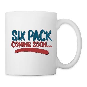 Six Pack à venir 30 - Mug blanc - blanc - Droite