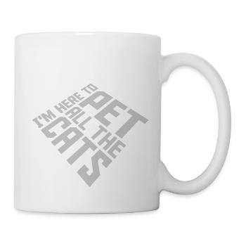 Pet All The Cats - Mug - white - Right