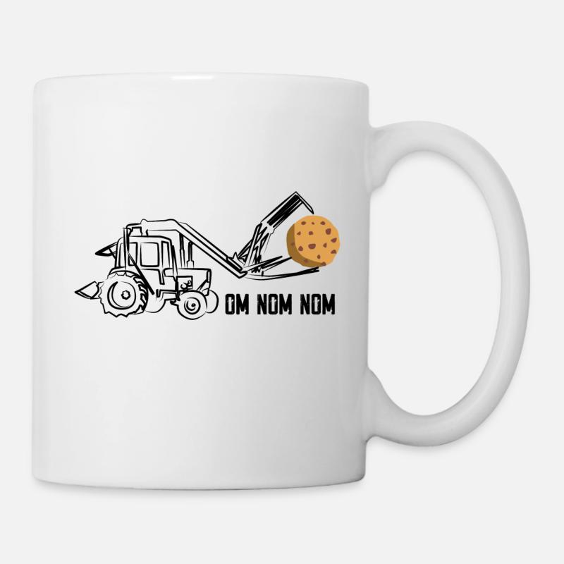 Autocollant DDR Tractor Mug - Mug blanc - blanc