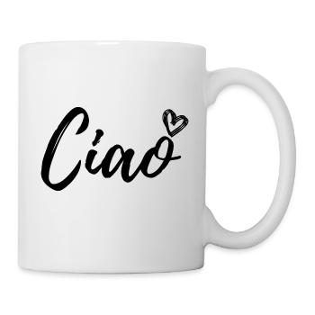 Ciao - Tasse - Weiß - Rechts