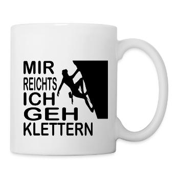 climbing - Tasse - Weiß - Rechts
