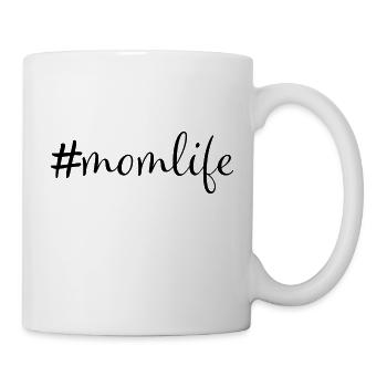 Momlife ist das beste Leben für eine Frau - Tasse - Weiß - Rechts