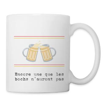 Encore une que les bochs n'auront pas - Mug blanc - blanc - Droite