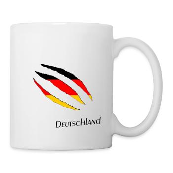 Deutschland - Tasse - Weiß - Rechts