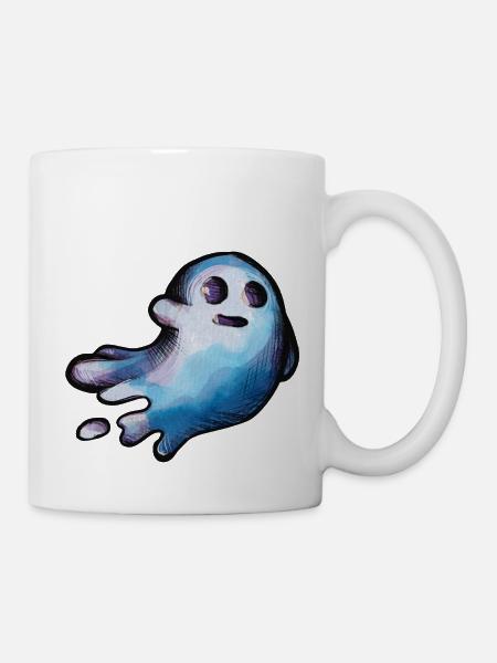 Halloween Geist - Tasse - Weiß