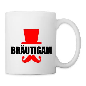 bräutigam - Tasse - Weiß - Rechts