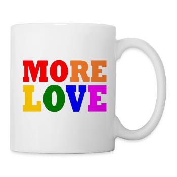 More love - Tasse - Weiß - Rechts