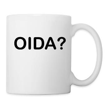 OIDA? - Tasse - Weiß - Rechts