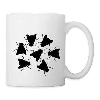 House Flying Group Team Silhouette - Mug - white - Right
