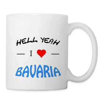Bayern Bavaria - Tasse - Weiß - Rechts