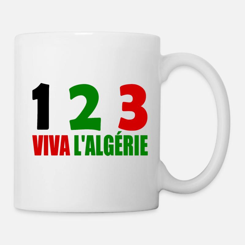 Algérie - Mug blanc - blanc