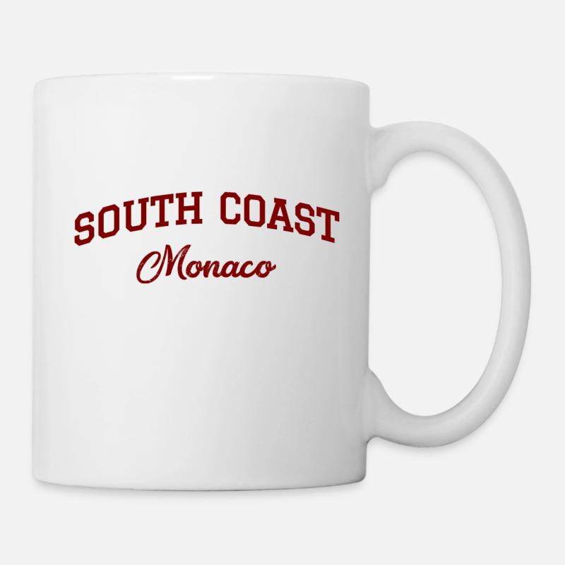 SOUTH COAST Monaco - Mug blanc - blanc