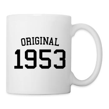 Original 1953 - 70 ans, cadeau de 70e anniversaire - Mug blanc - blanc - Droite