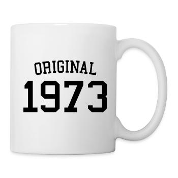 Original 1973 - 50 ans, cadeau de 50e anniversaire - Mug blanc - blanc - Droite