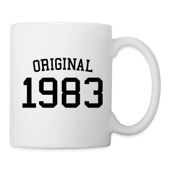 Original 1983 - 40 ans, cadeau de 40e anniversaire - Mug blanc - blanc - Droite