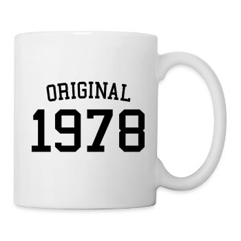 Original 1978 - 44 ans, cadeau de 44e anniversaire - Mug blanc - blanc - Droite