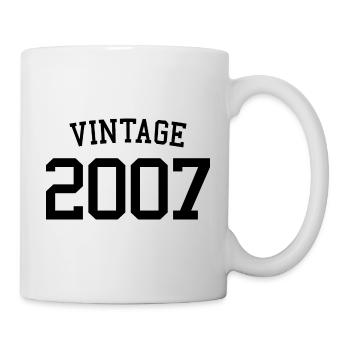 Millésime 2007 - 16 ans, 16ème anniversaire adolescents - Mug blanc - blanc - Droite
