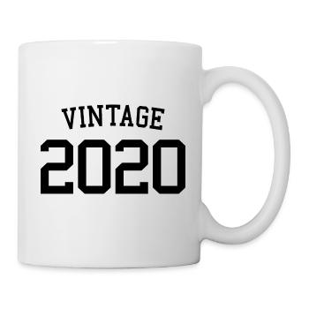 Millésime 2020 - 3 ans, 3ème anniversaire enfants - Mug blanc - blanc - Droite