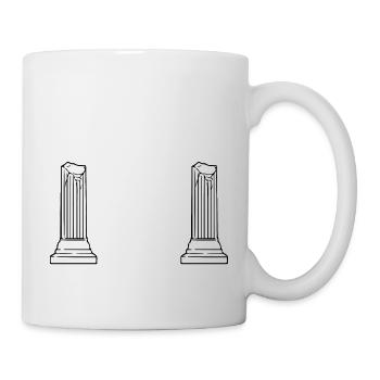 Antike Griechische Mythologie Spruch für - Tasse - Weiß - Rechts