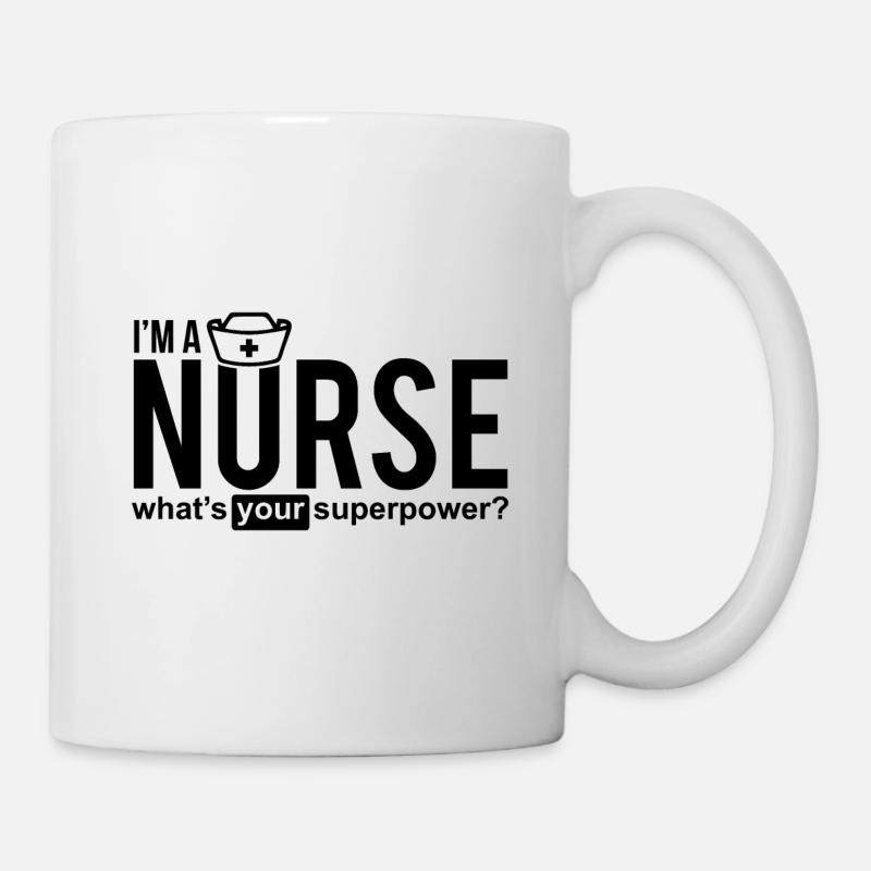 Krankenschwester - Tasse - Weiß