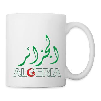I love Algeria - Mug - white - Right