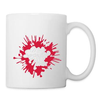 me sarcastic never quote - Mug - white - Right