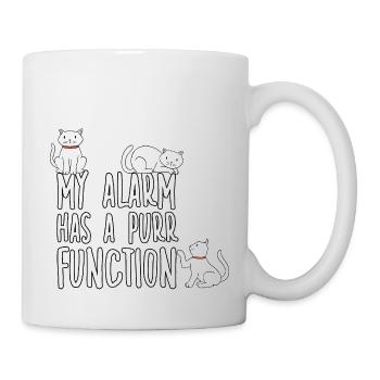 Motif de propriétaire de chat fou pour les fans de chats - Mug blanc - blanc - Droite