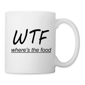 WTF - Mug - white - Right