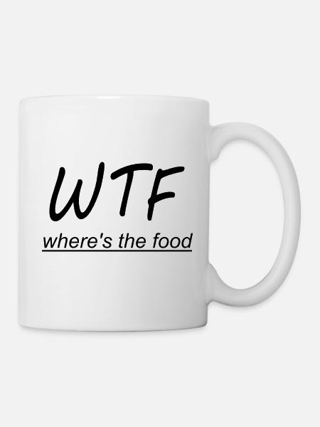WTF - Tasse - Weiß