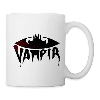 Vampir - Tasse - Weiß - Rechts
