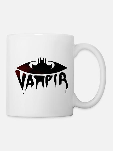 Vampir - Tasse - Weiß