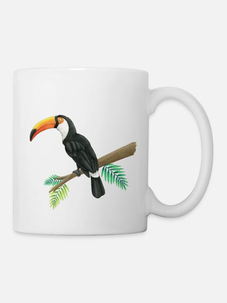 Tukan - Tasse - Weiß