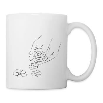 Line Art Hand - Mug - white - Right