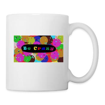 BeCrazy - Tasse - Weiß - Rechts