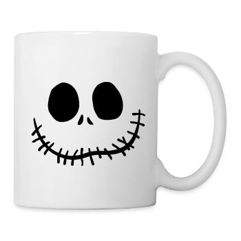 Visage citrouille Bébé Enfants Costume d’Halloween - Mug blanc - blanc - Droite