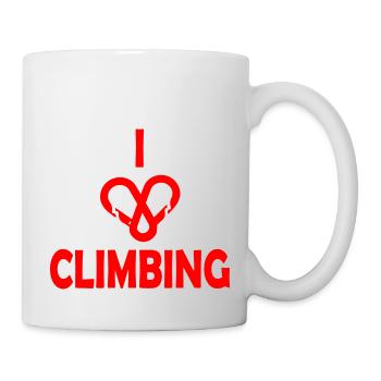 climbing - Tasse - Weiß - Rechts