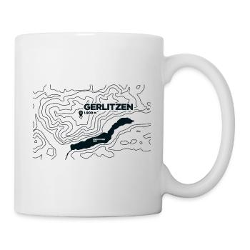 Topo Gerlitzen Paragliding - Mug - white - Right