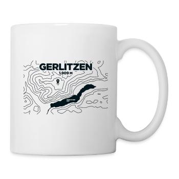 Topo Gerlitzen Paragliding - Mug - white - Right