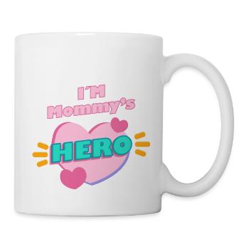I'M Mommy's HERO - Mug - white - Right