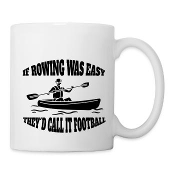 Rower saying rower funny rowing club rowing - Mug - white - Right